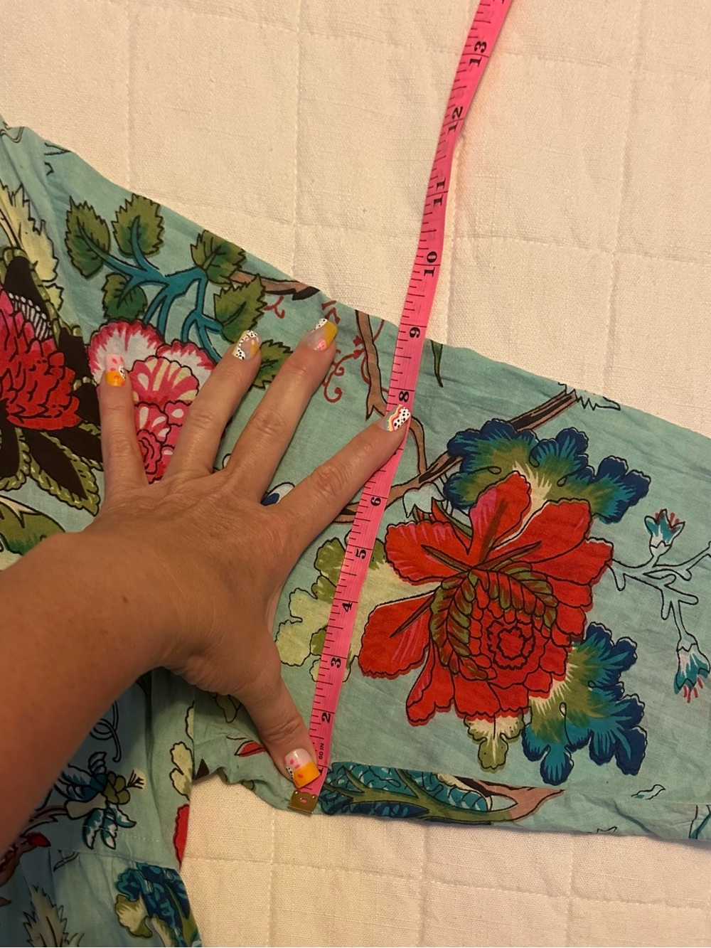 Beautiful handmade Indian dress 2x - Picture 6 of 6